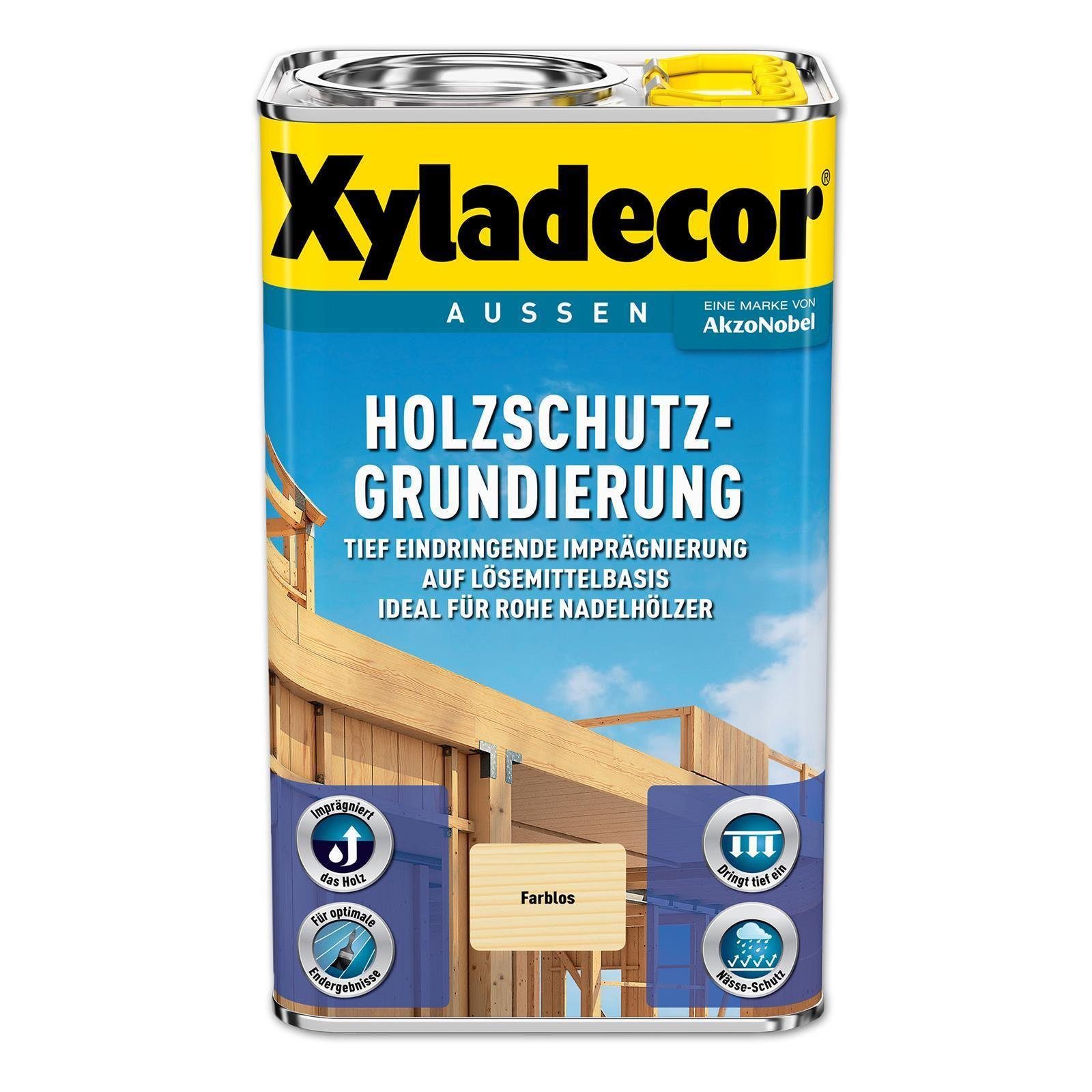 Xyladecor  Holzgrundierung Xyladecor Holzschutz-Grundierung 5 l Lösemittel