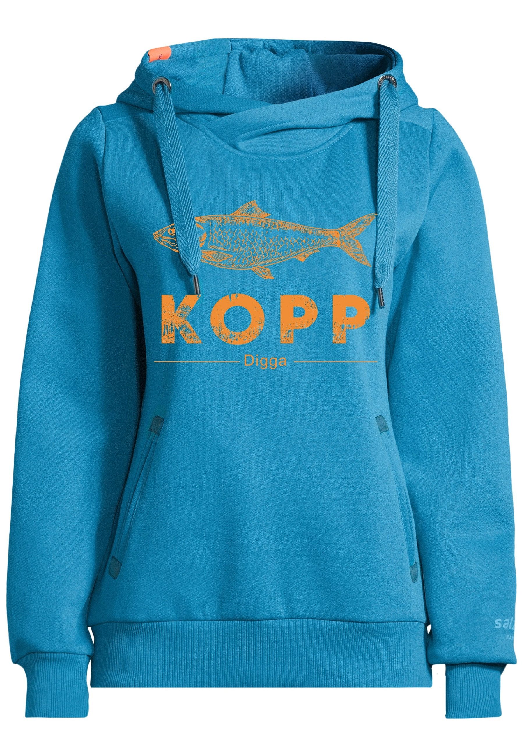 Hoodie SÜNN - FISCHKOPP Damen normale Passform