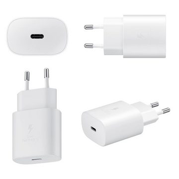 GreenHec Adapter für Samsung Galaxy Ladekabel Kabel Netzteil Fast USB-Ladegerät (25W 1m USB C)