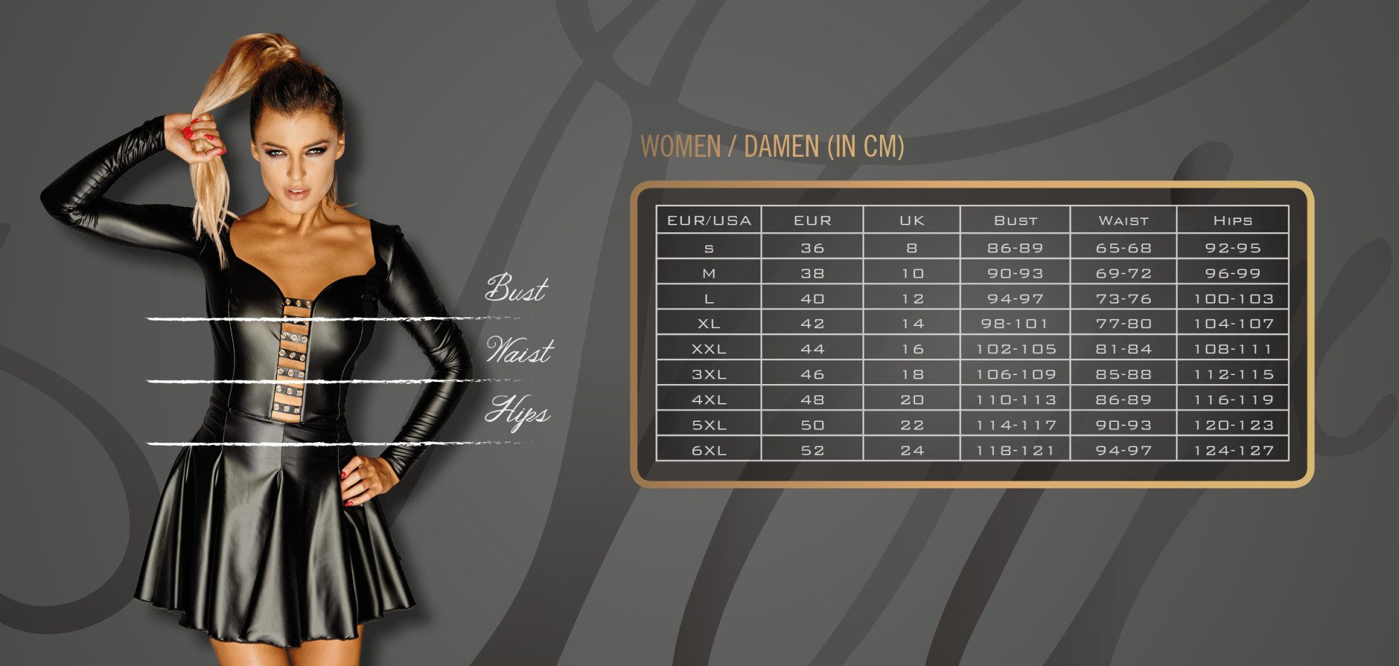 Noir Handmade Minikleid Kurzes Kleid mit gerafften Schulterträgern rückseitigem Reißverschluß – Bild 5 von 5