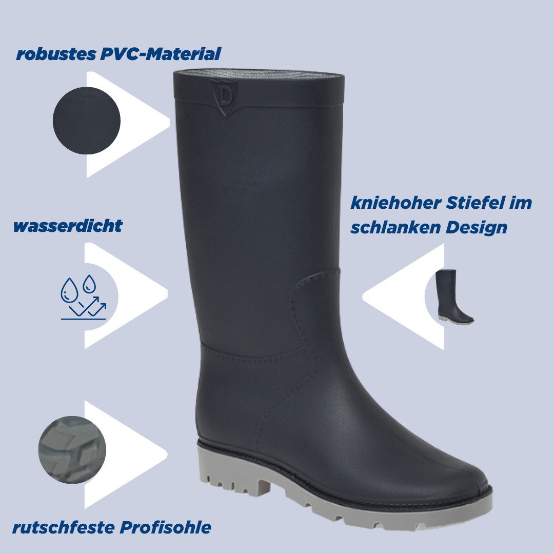 SCHEIBLER WORKWEAR Damen Gummistiefel wasserdicht – Bild 2 von 5