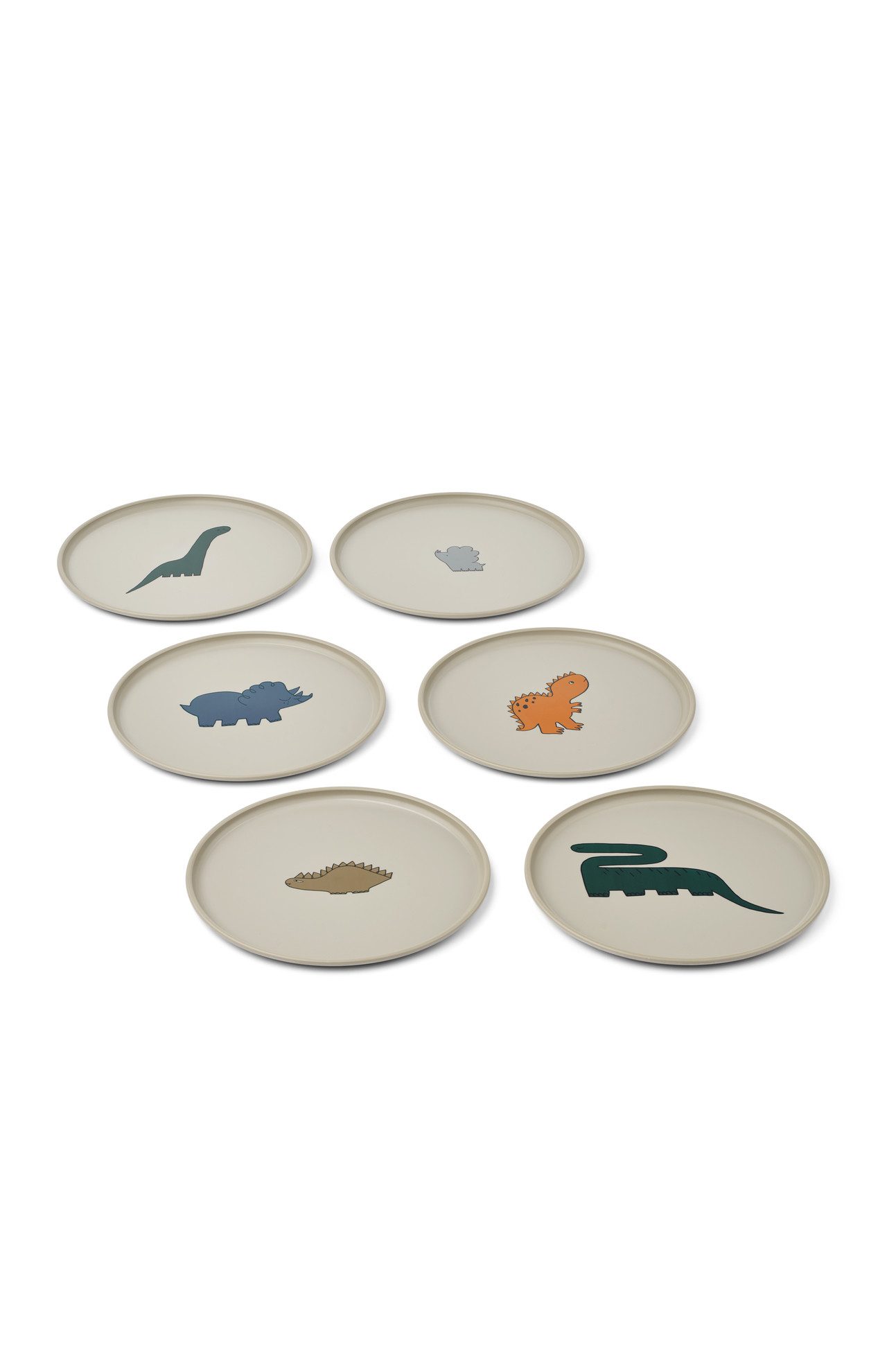 Liewood Kindergeschirr-Set 6er Set Kinderteller 20Cm, 6 Personen, Für 6 Kinder