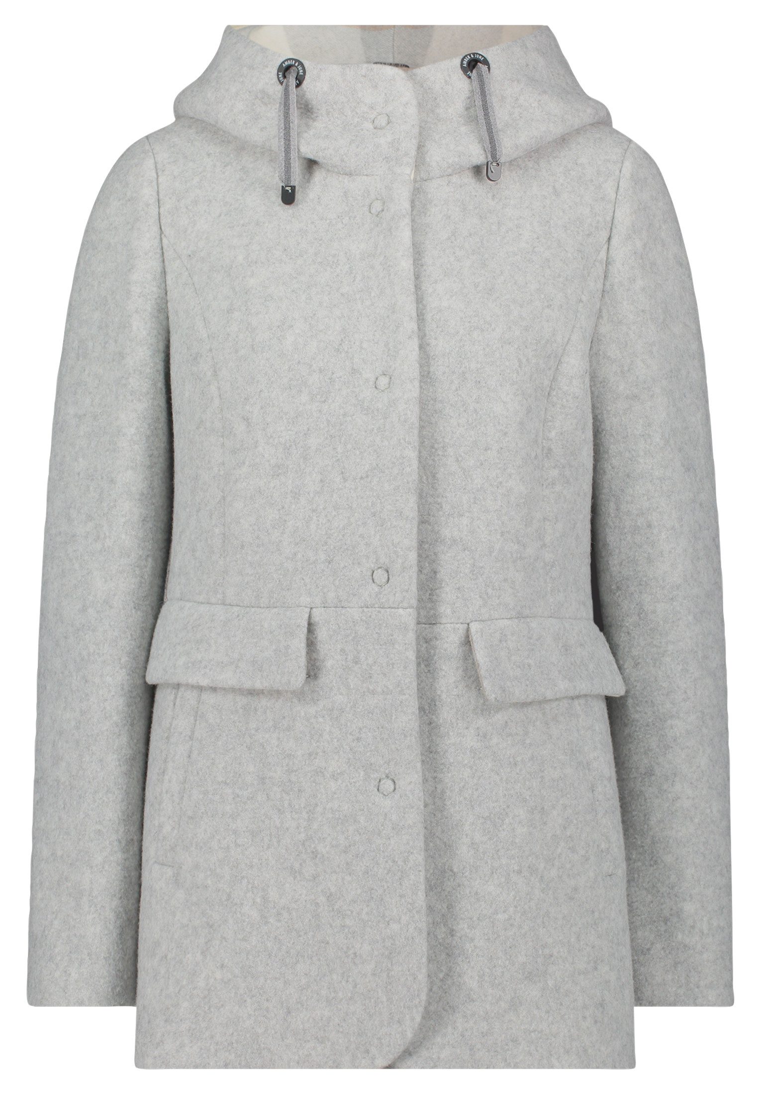 Amber & June Winterjacke Damen Winterjacke mit Kapuze günstig online kaufen