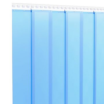 vidaXL Insektenschutz-Vorhang Türvorhang Blau 200x1,6 mm 25 m PVC Vorhang Fliegenvorhang