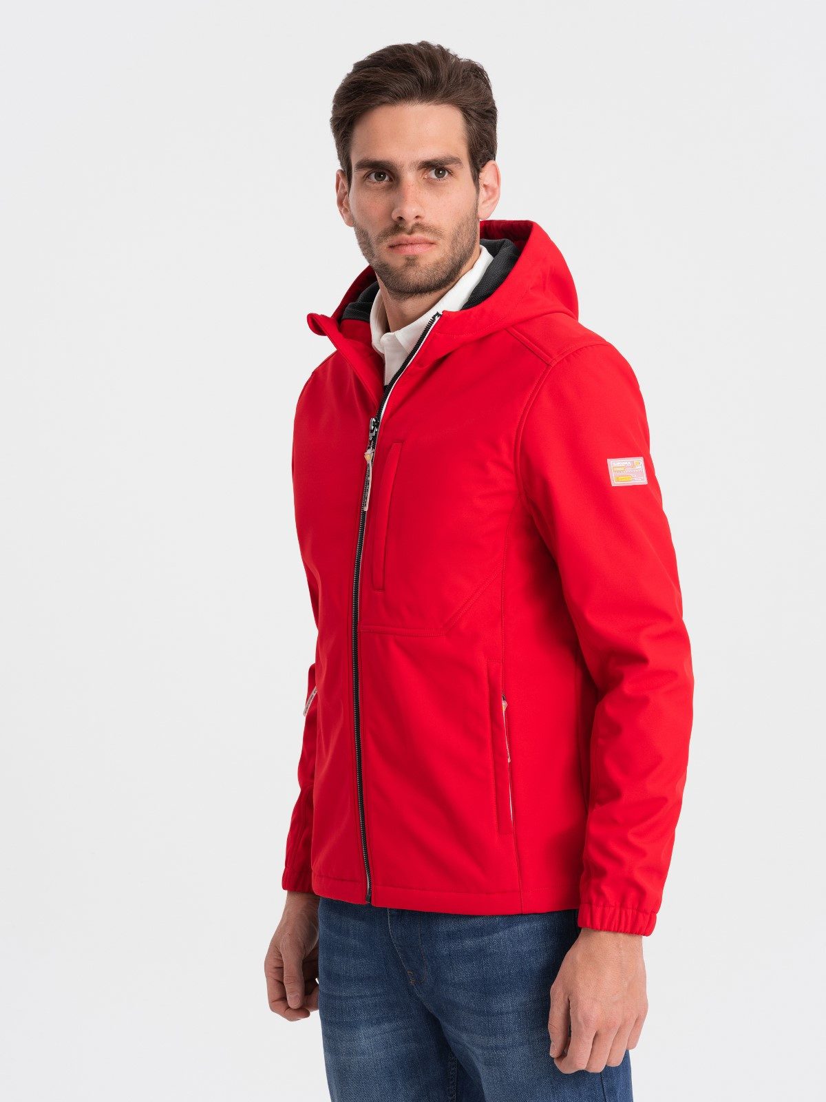 OMBRE Softshelljacke Herrenjacke SOFTSHELL mit Fleece-Futter günstig online kaufen