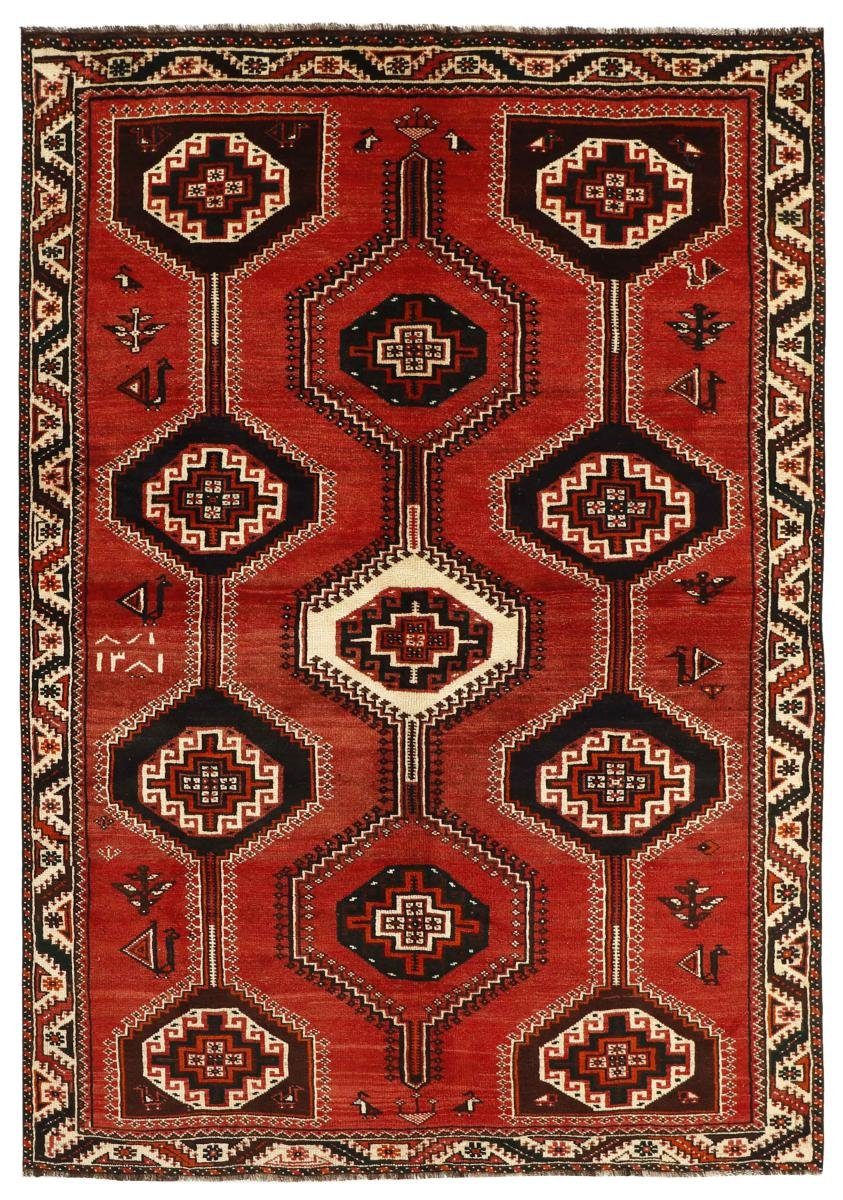 Orientteppich Shiraz 159x244 Handgeknüpfter mm rechteckig, Nain Trading, 10 Orientteppich Höhe: Perserteppich, 