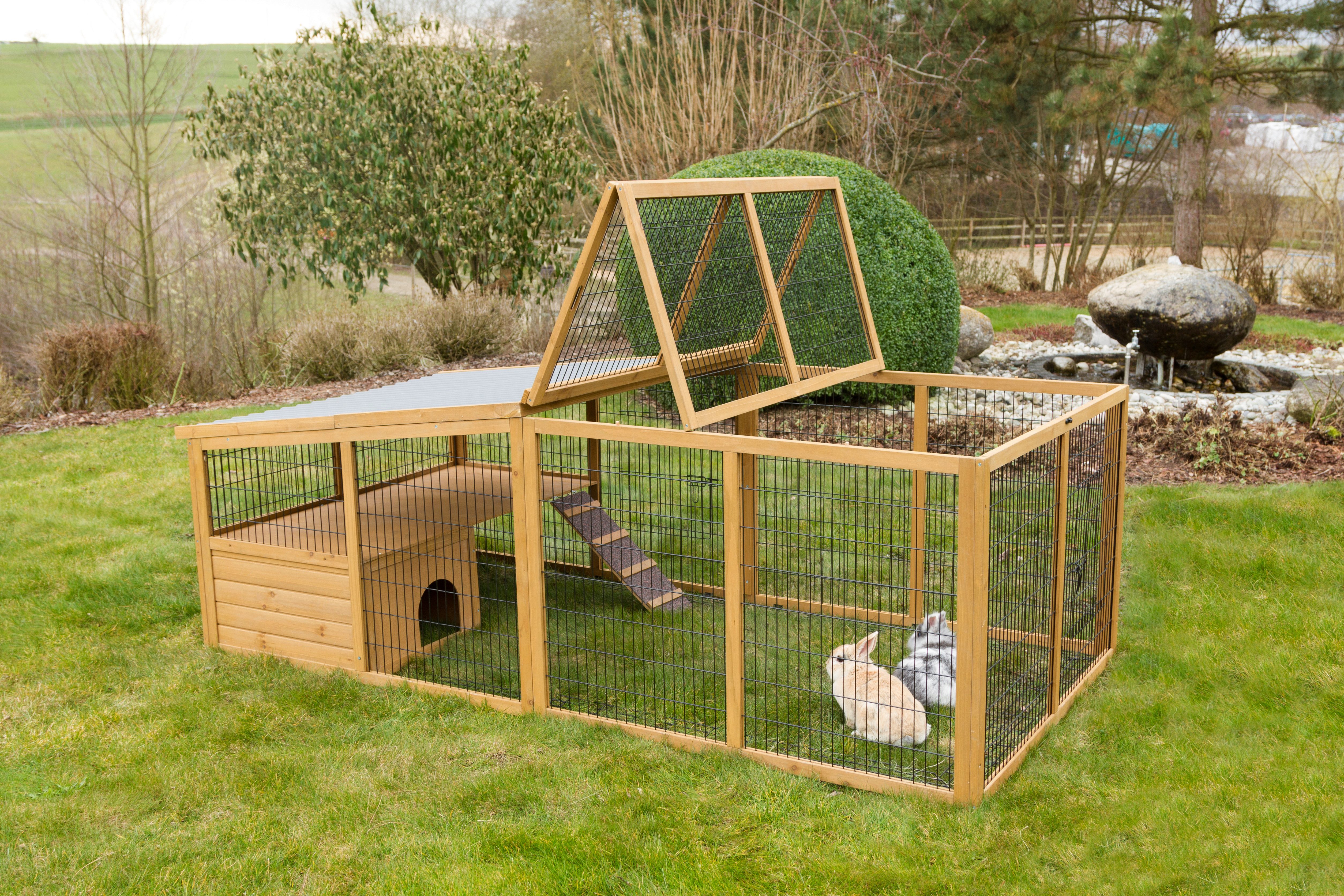Kerbl Freigehege Kerbl Pet Pet Freigehege mit Ausbruchsperre, 220x115x75 cm von Kerbl