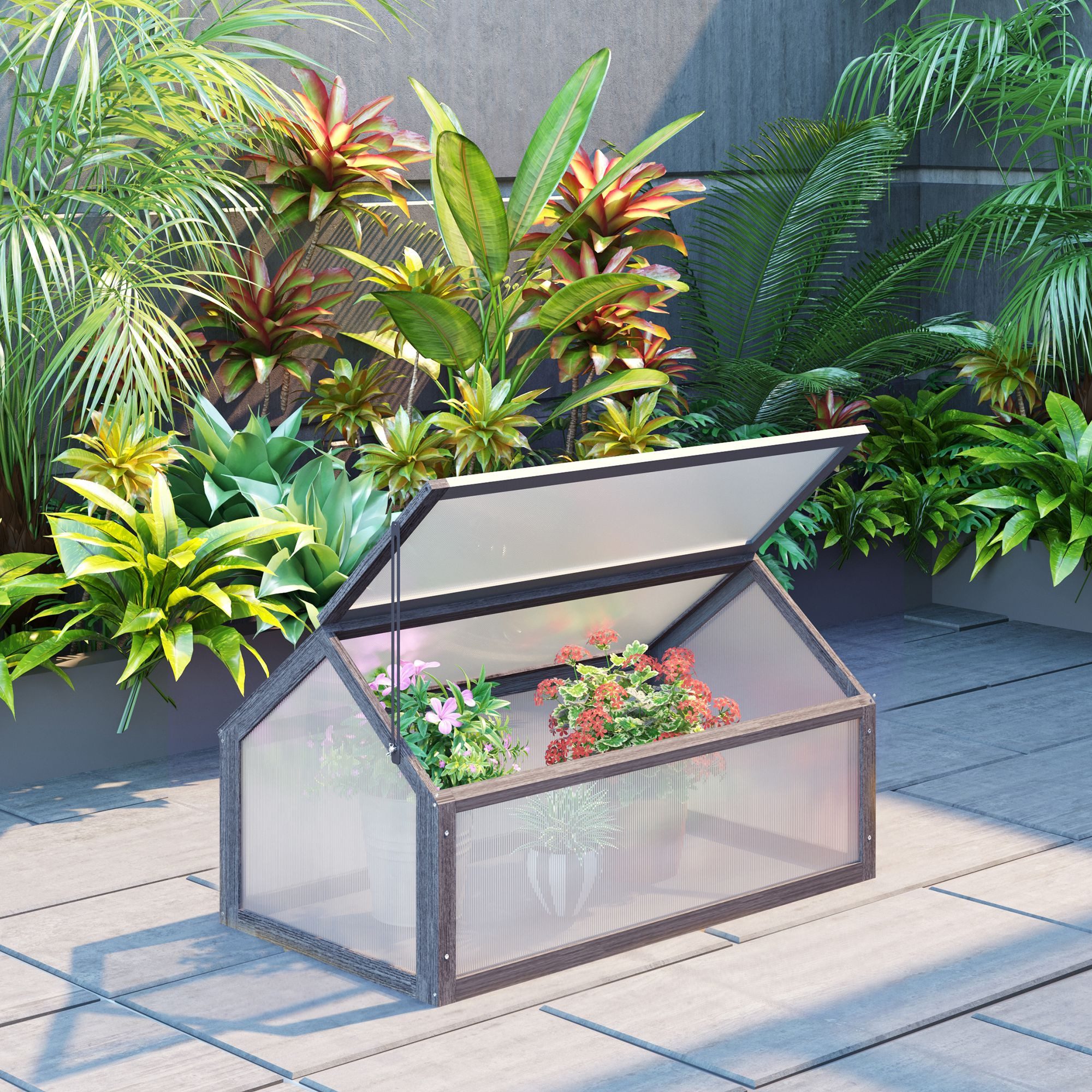 Outsunny Hochbeet 90 x 52 x günstig online kaufen
