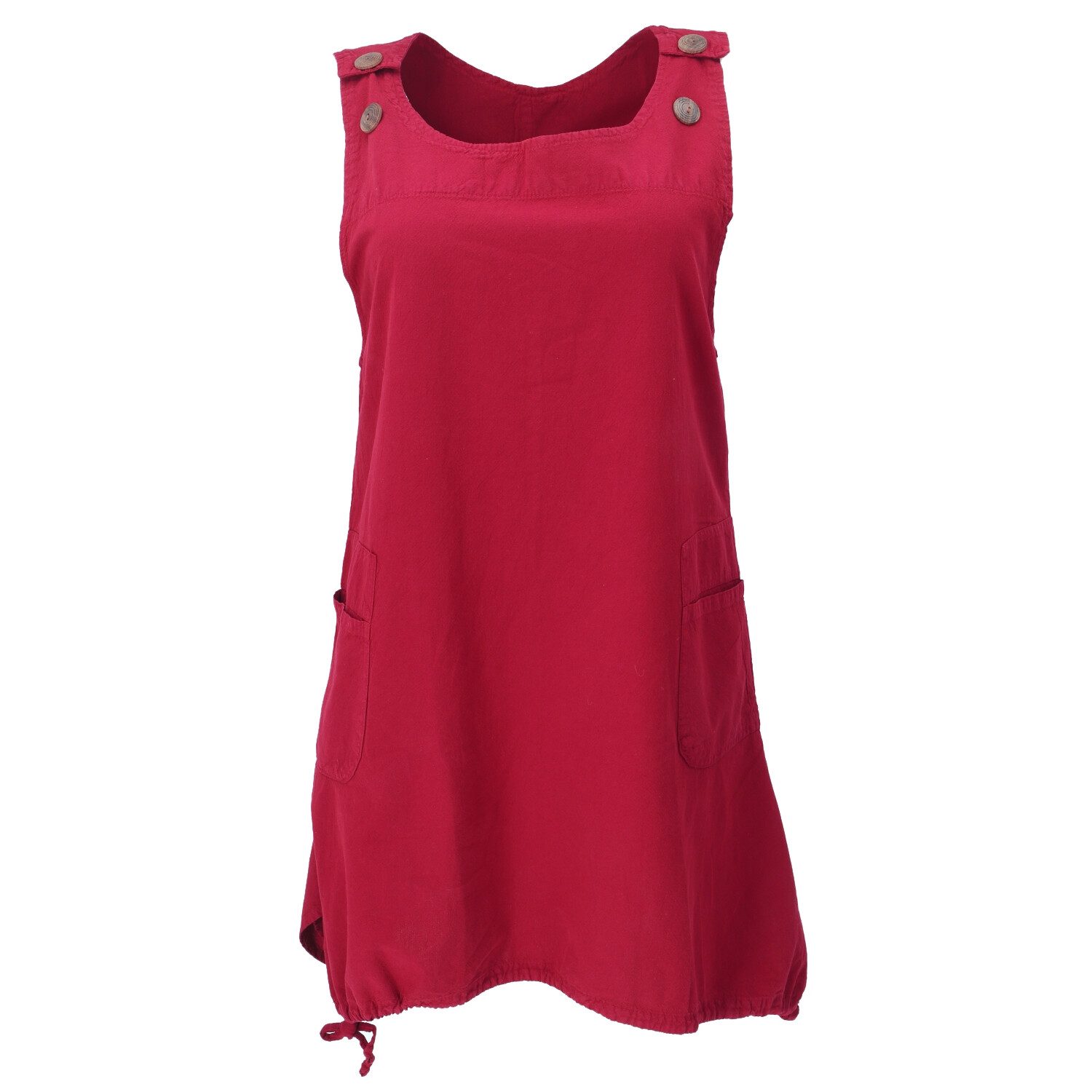 Midikleid Latzrock, oversize Trägerkleid, Latzkleid,..