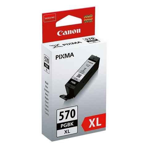 Canon PGI-570XL PGBK Tintenpatrone (Doppelpack, 2-tlg., Original Druckerpatronen, schwarz)