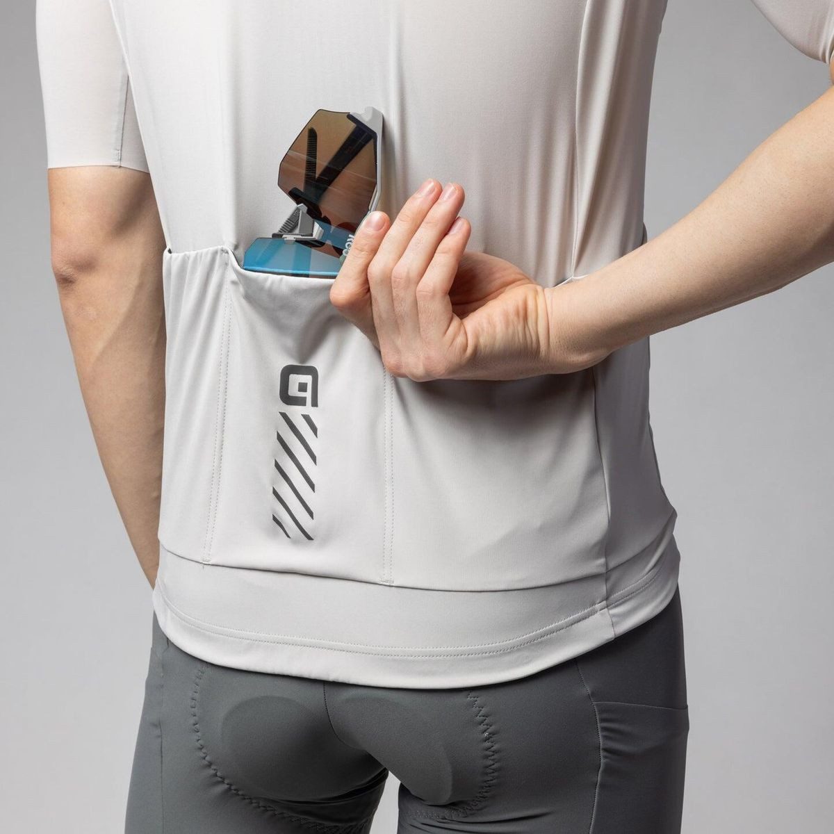 alé Radtrikot Color Block OFF Road Stilvolles und funktionelles Herren-Radtrikot mit recyceltem