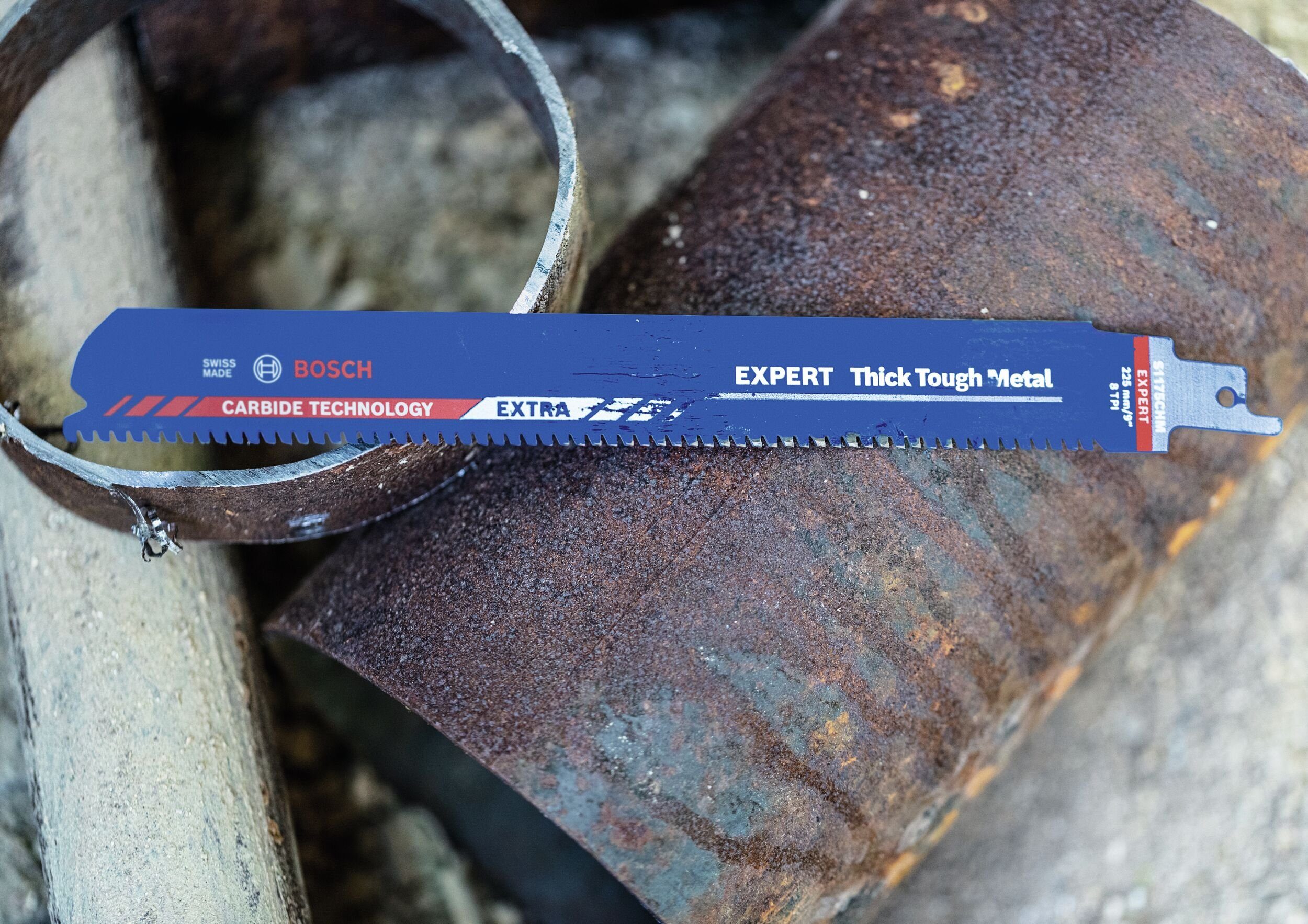 BOSCH Säbelsägeblatt Expert Thick Expert HeavyMetal 955 S Tough for CHM Endurance Metal