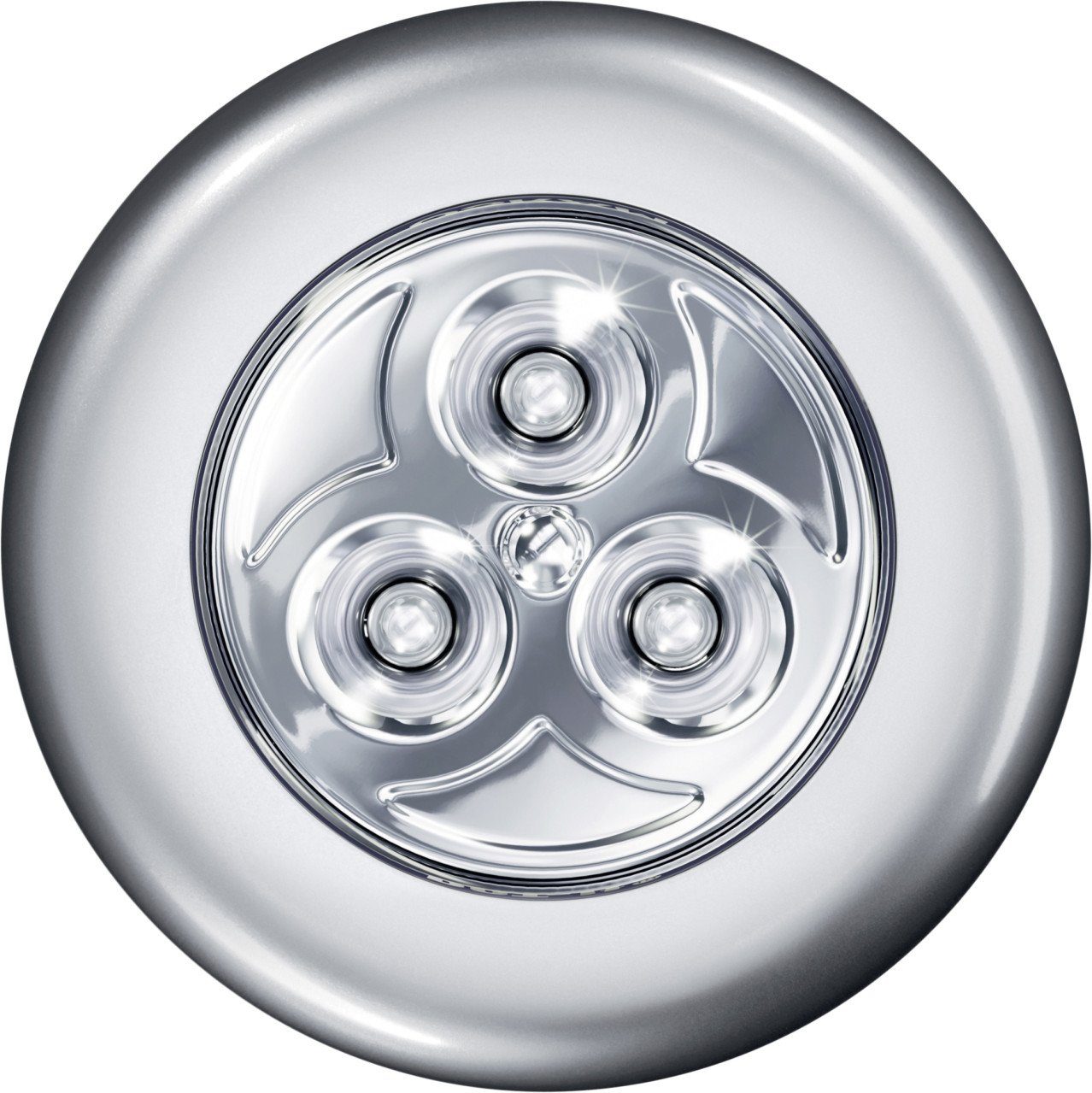 Ledvance Nachtlicht Ledvance LED Nachtlicht DOT-it Classic silber, Inkl. Leuchtmittel, Nicht dimmbar nicht Smart Home-fähig ohne Bewegungsmelder