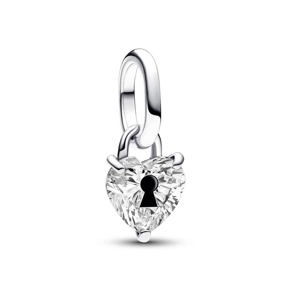 Pandora Charm Einhanger Mini Charm Anhanger Schlusselloch Herz von PANDORA 925er Silber