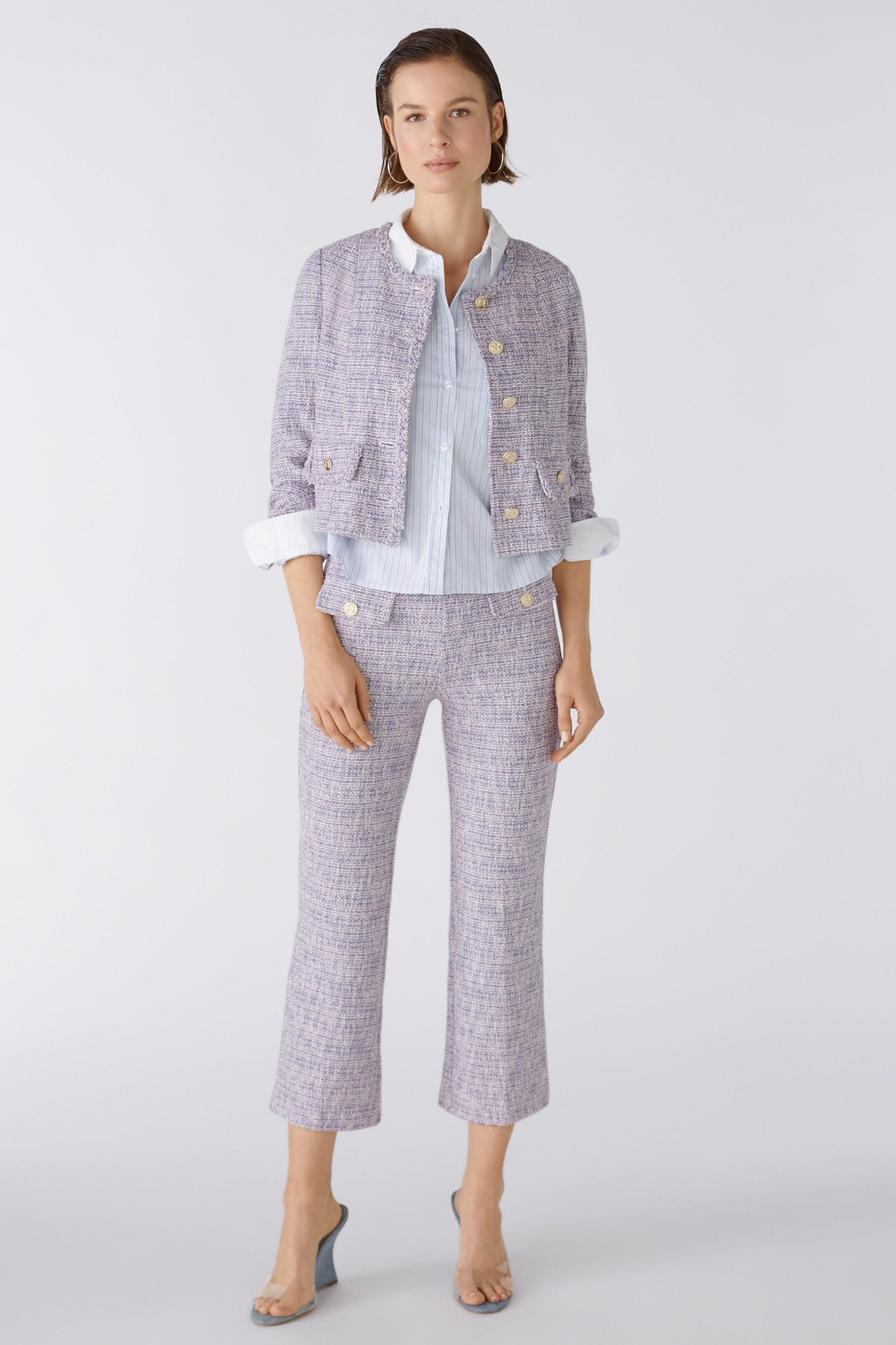 Oui Bequeme Jeans Hose