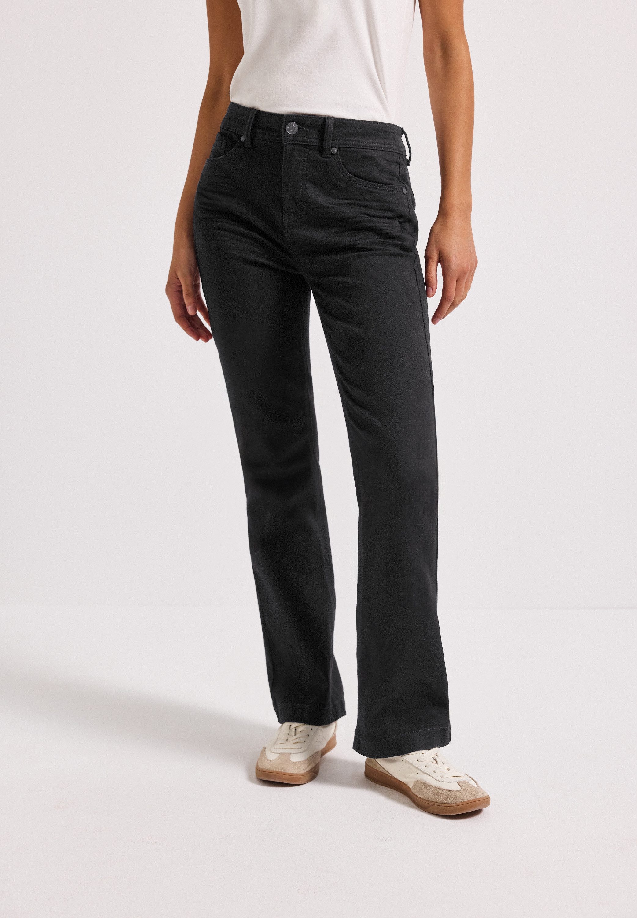 STREET ONE Slim-fit-Jeans High Waist