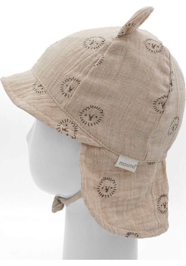 MAXIMO Schirmmütze mit Nackenschutz und Öhrchen