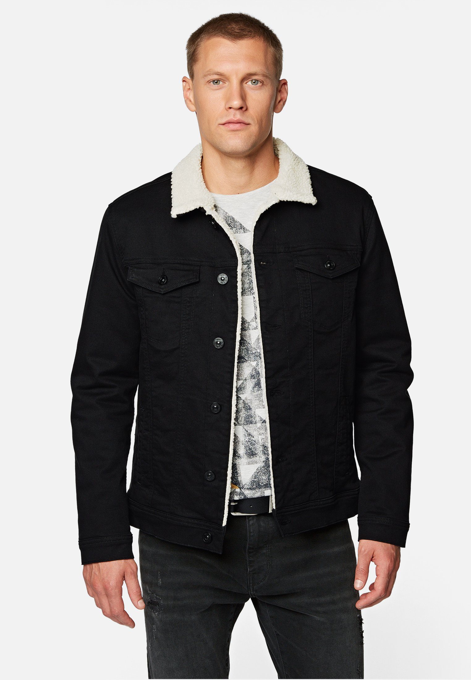 Schwarze Herren Jeansjacken Online Kaufen Otto