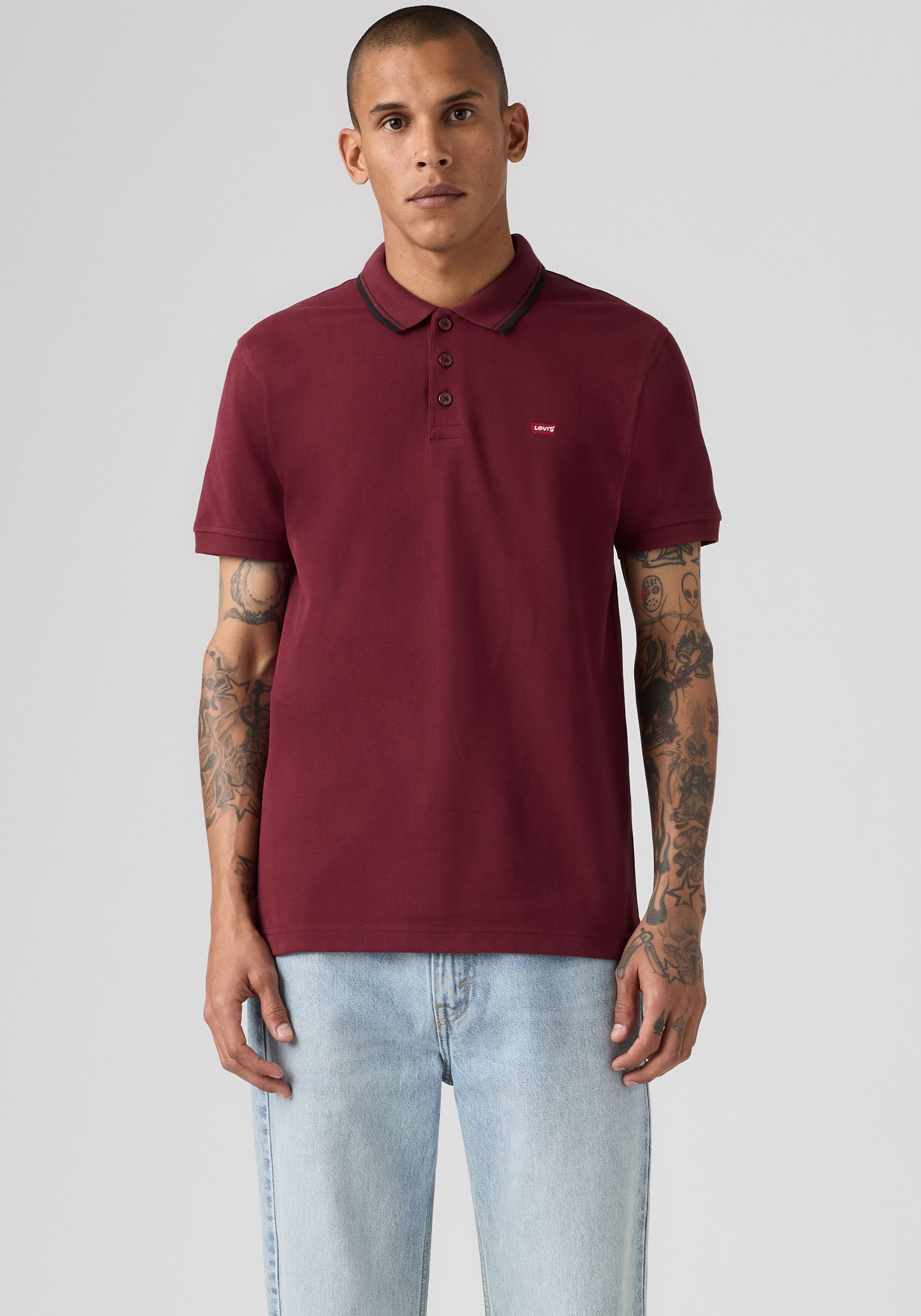 Levi's® Poloshirt LE NEW LEVIS HM POLO mit kleinem Batwing-Logo
