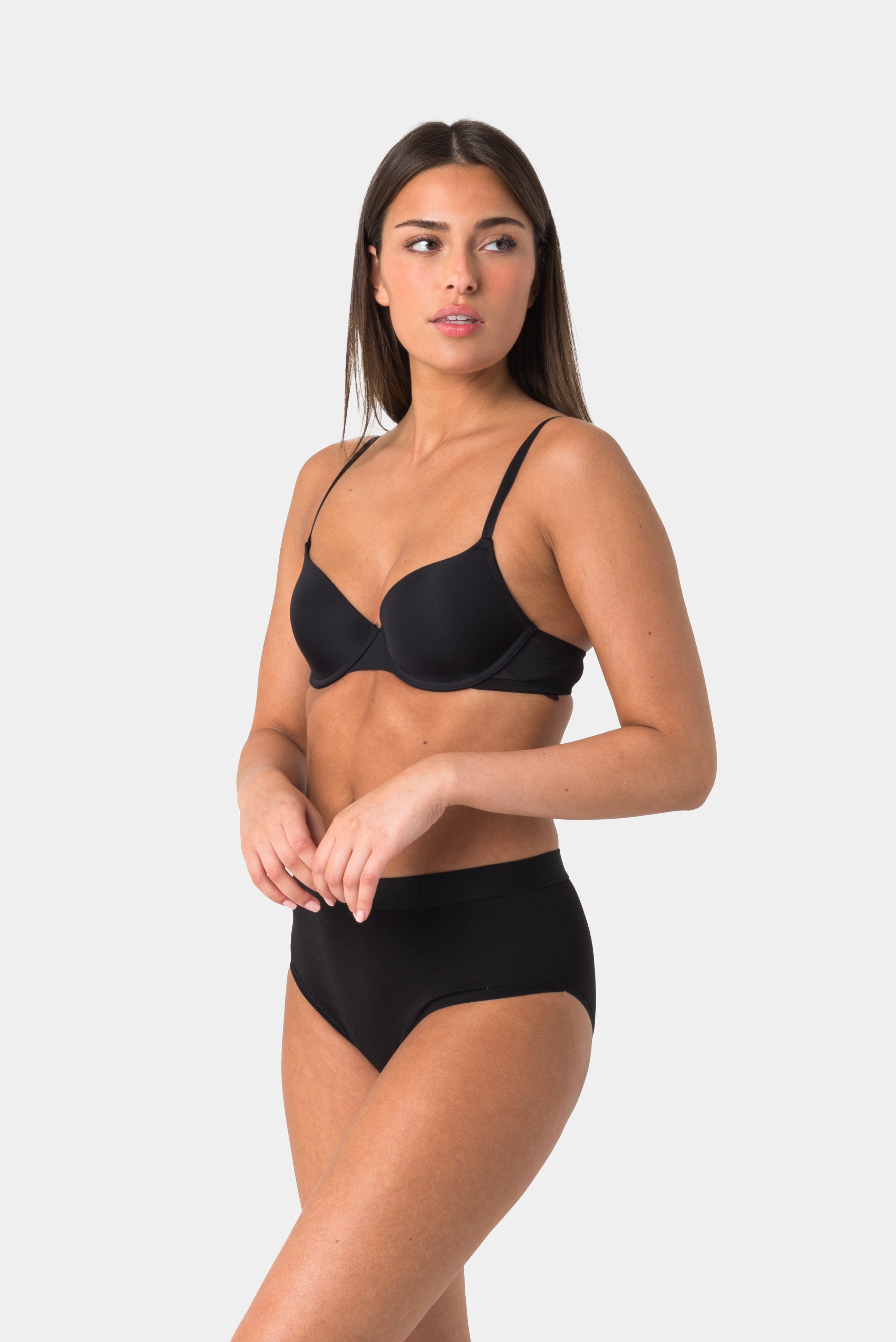 Elsie Taillenslip Unterhosen Damen Hüftslip aus 95% Baumwolle mit Stretch (Packung, 5-St., 5er-Pack) Bequeme Unterwäsche Frauen mit Hohe Taille Slip Damen