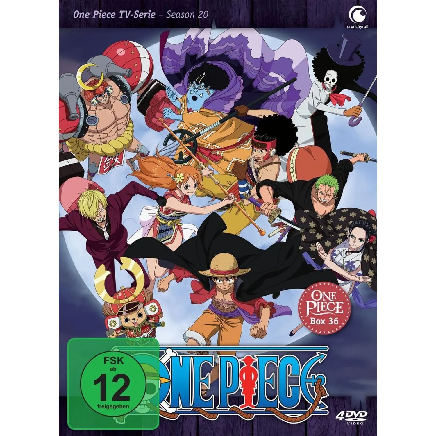 Crunchyroll DVD One Piece - TV-Serie - Box 36 (Episoden 1.026 - 1.050) [DVDs]