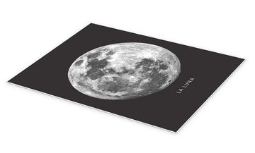 Posterlounge Poster Finlay and Noa, La Luna - der Mond, Wohnzimmer Fotografie