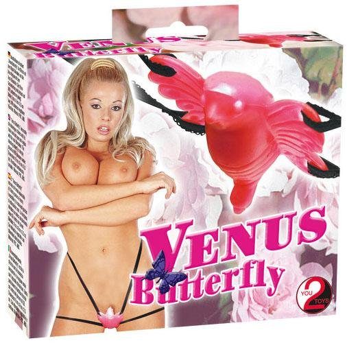 Venus kabelgebundenen You2Toys mit tragbaren Butterfly-Vibrator Butterfly, Fernbedienung