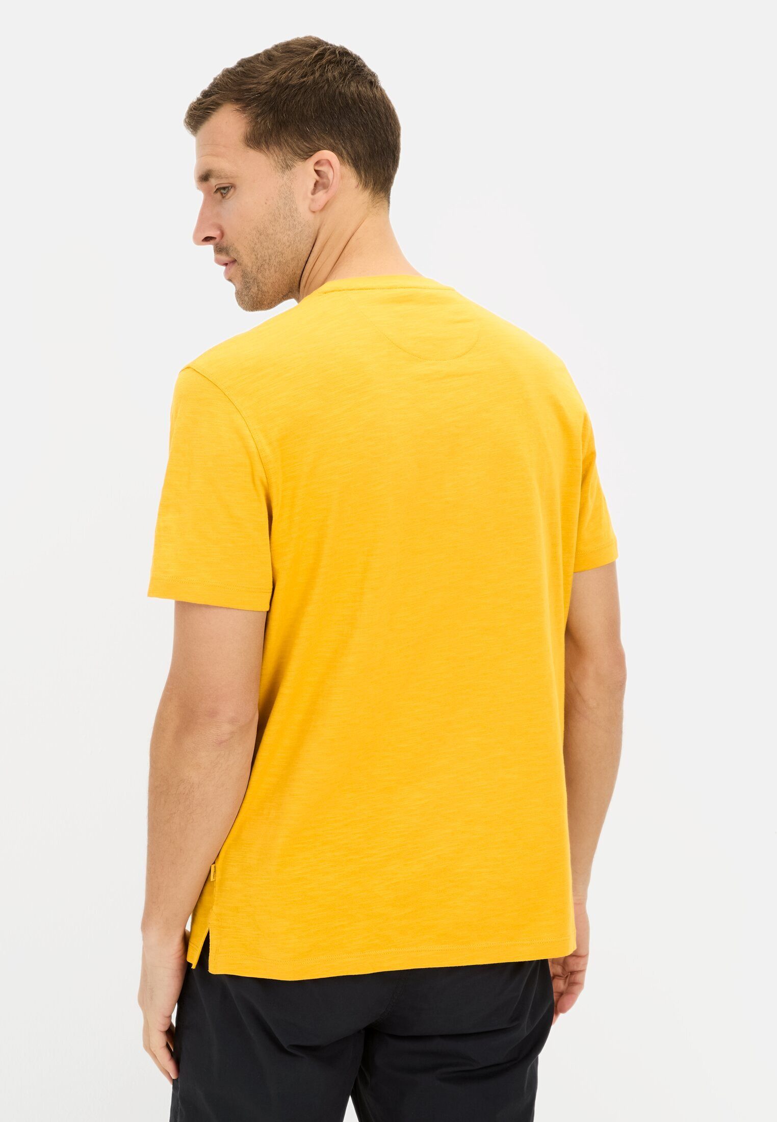 camel active Henleyshirt aus Organic Cotton günstig online kaufen