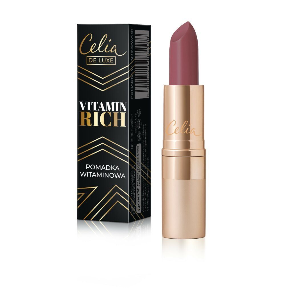 Celia Lippenstift De Luxe Feuchtigkeitsspendender Lippenstift Vitamin Rich No