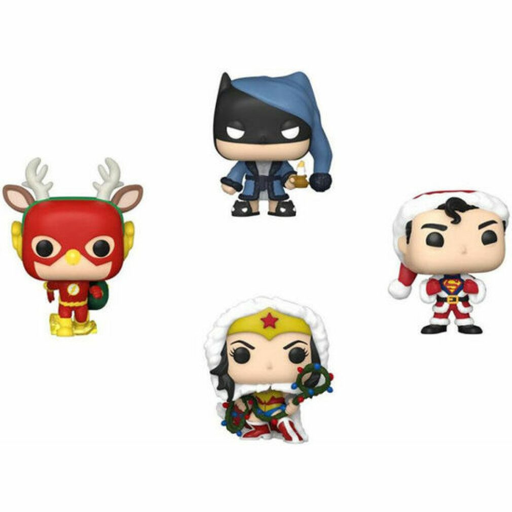 Funko Spielfigur Marvel Holiday 2022 Pocket POP! Vinyl Schlüsselanhänger 4er-Pack 4 cm