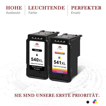 Toner Kingdom Tricolor für Canon CL-541XL CL-541 XL MG-3200 MG-3250 MG-3255 MG-3500 Tintenpatrone (2-tlg)