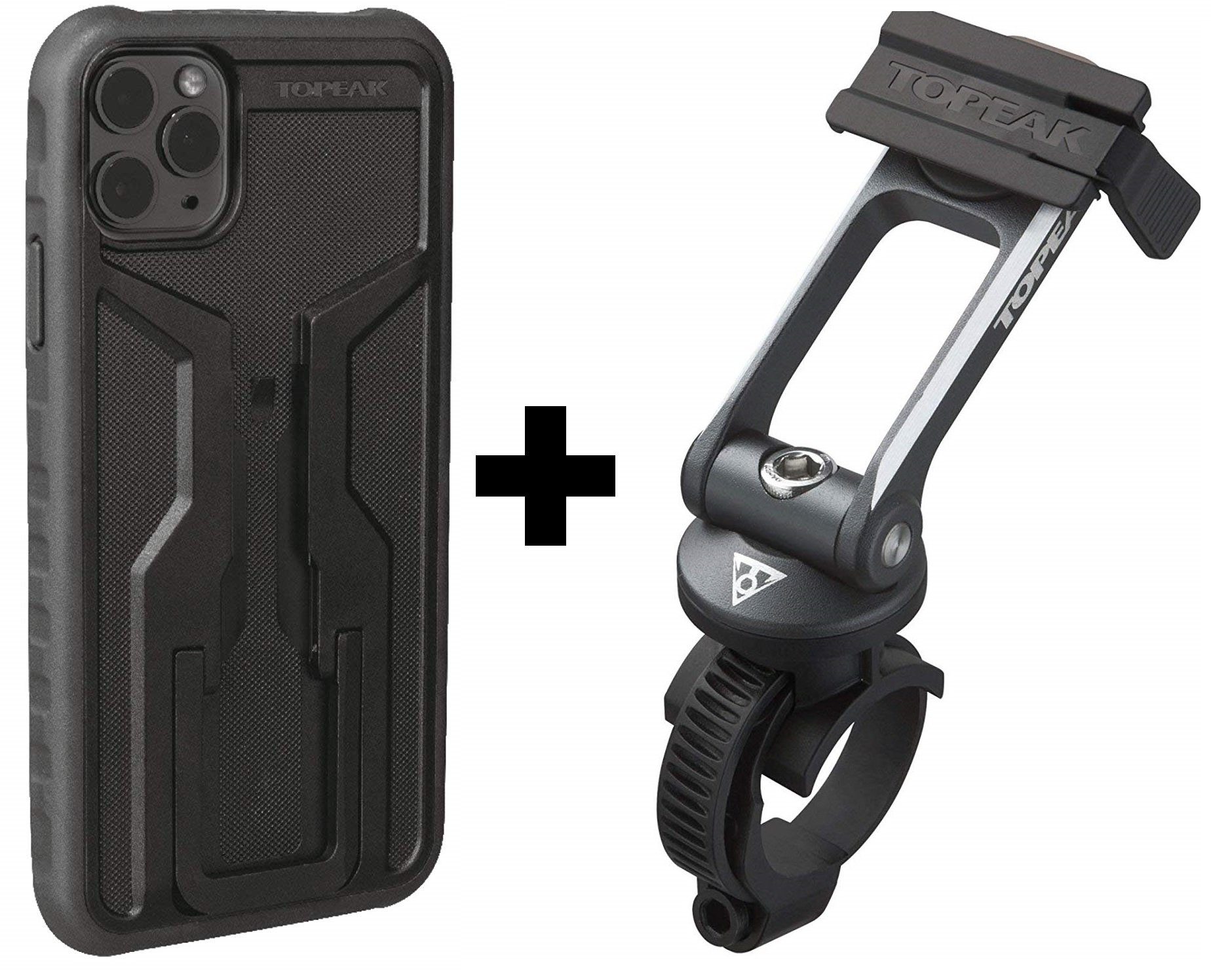 Support Vélo Topeak RideCase IPhone 11 Pro Max - Étui étanche Carbone - Neuf Sous Blister