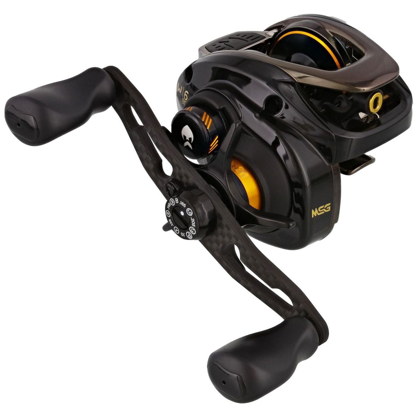 Baitcastrolle Westin W6-Bc 50 Ssg Rh Stealth Gold 10+1Bb - Rechtshand Baitcaster