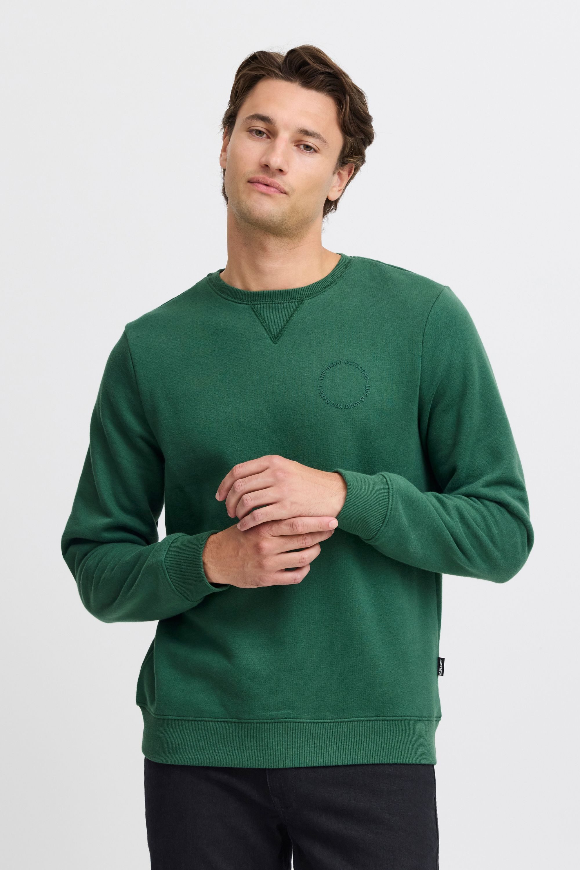 Blend Rundhalspullover BHSweatshirt Klassischer Sweatpullover mit günstig online kaufen
