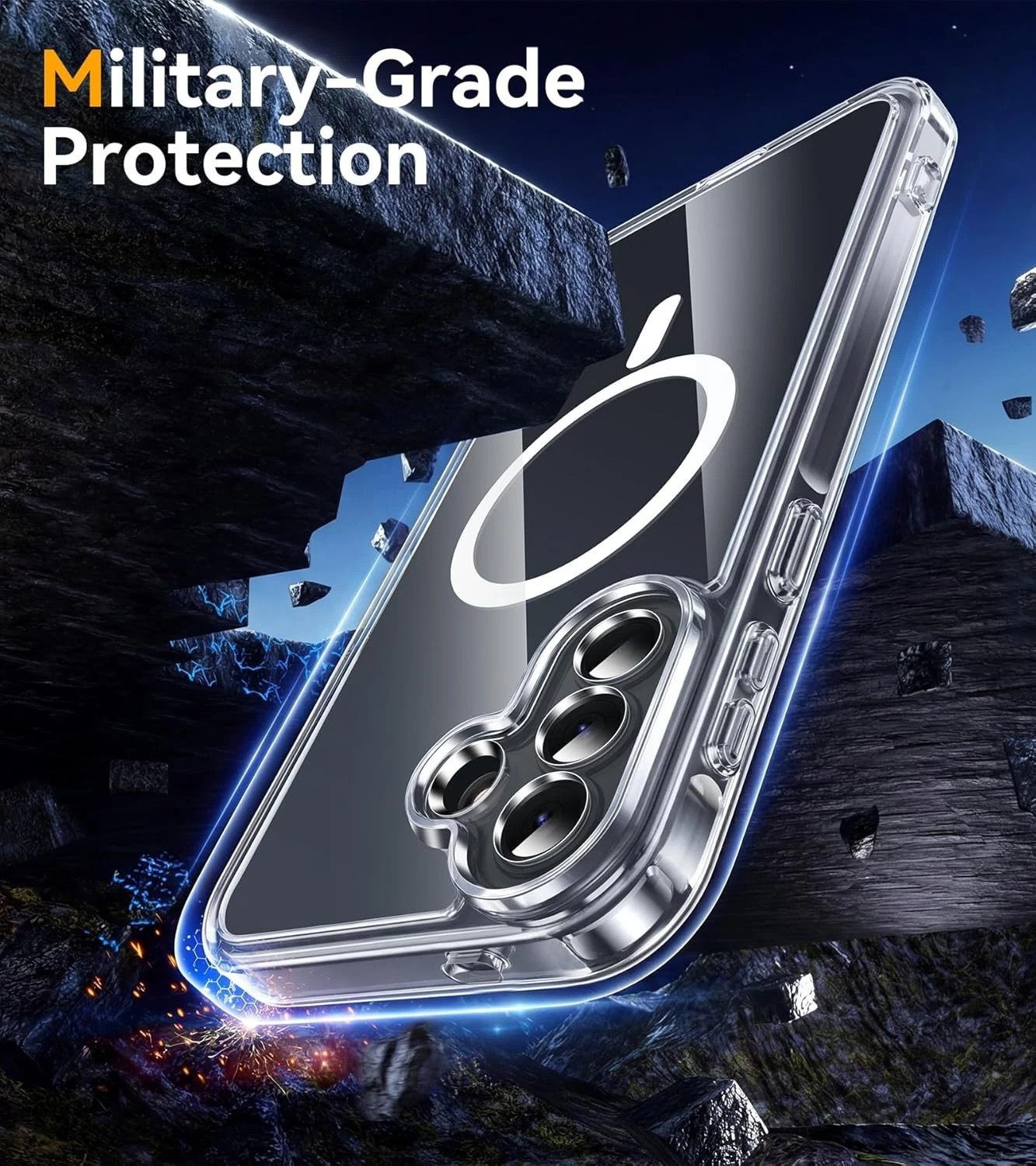 MSM Protech Handyhülle Hülle + 2X Schutzglas für Samsung Galaxy A57 5G Panzerfolie MagSafe 9H – Bild 3 von 5