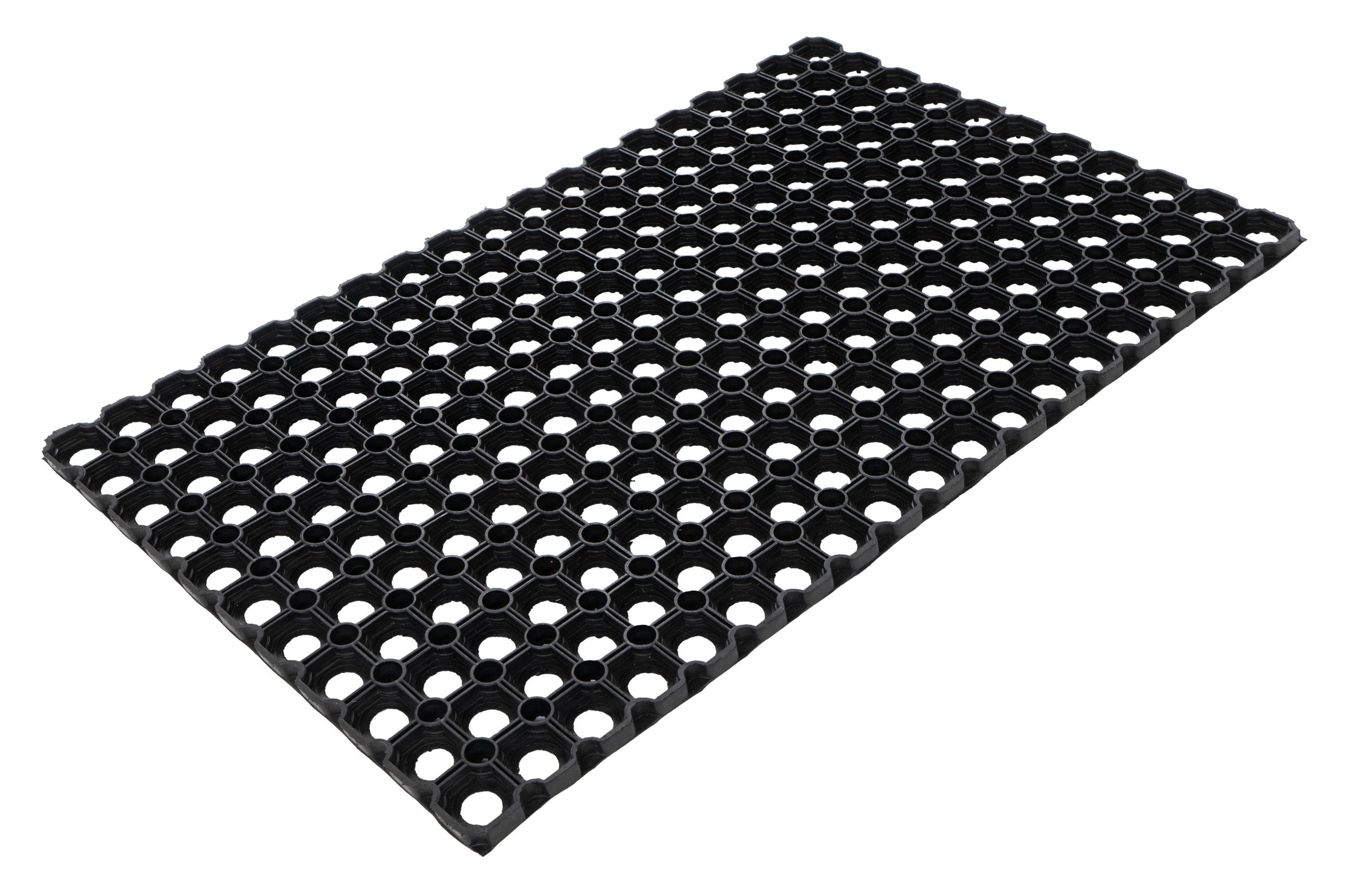 Kayoom Fußmatte Clean Way 125, rechteckig, Höhe: 18 mm, Türmatte, Gummi Matte, schmutzabweisend, Eingang