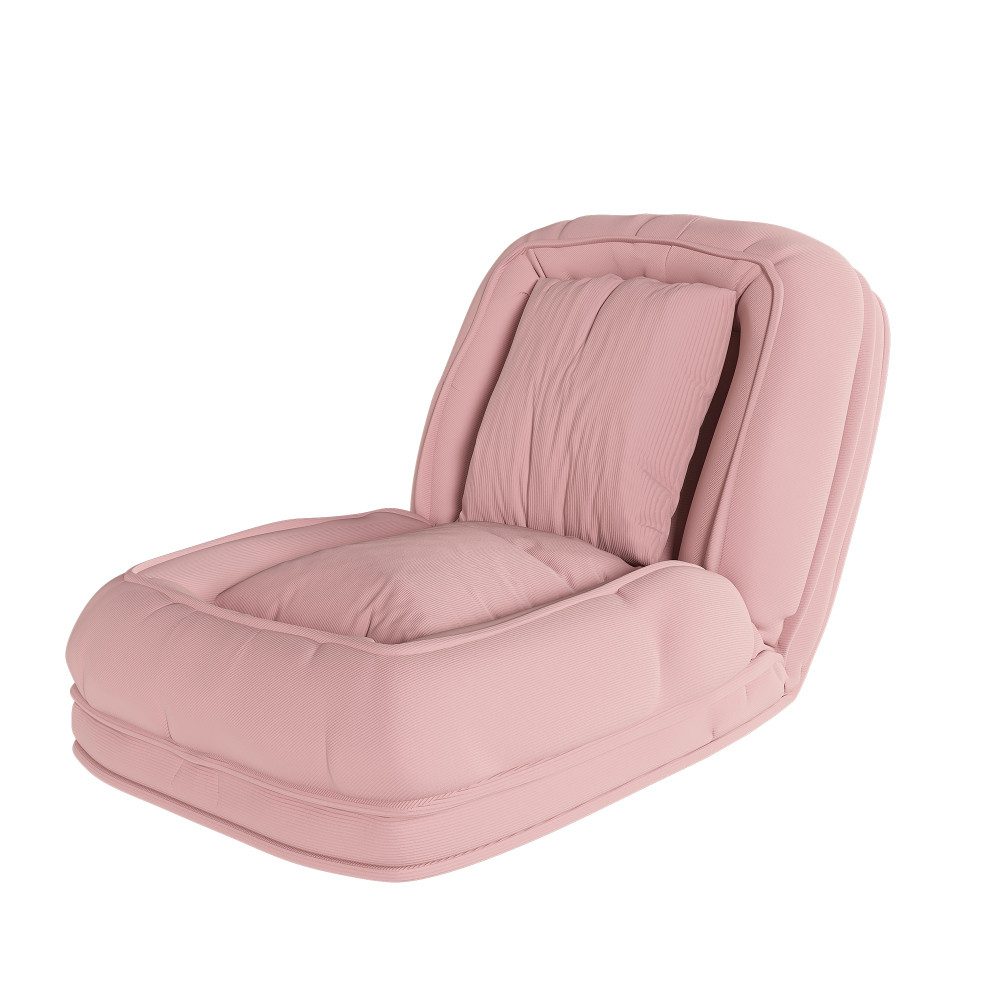 BBWL Schlafsofa 5-fach verstellbar 90–180° Multifunktions-Liege mit Kissen, Klappbares ergonomisch für Wohnzimmer Schlafzimmer Haustier geeignet