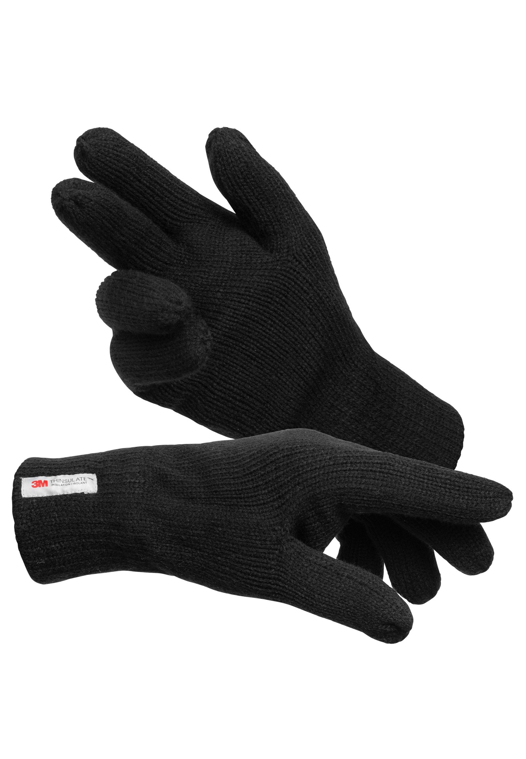 Indicode Strickhandschuhe Herren Jason Herrenhandschuhe Fingerhandschuhe hö günstig online kaufen