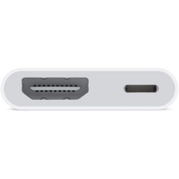 Retoo Lightning HDMI Adapter Konverter Kabel für Apple iPhone iPad 1080P Adapter HDMI zu Lightning, Kompakte Abmessungen, Plug & Play, Modernes Design