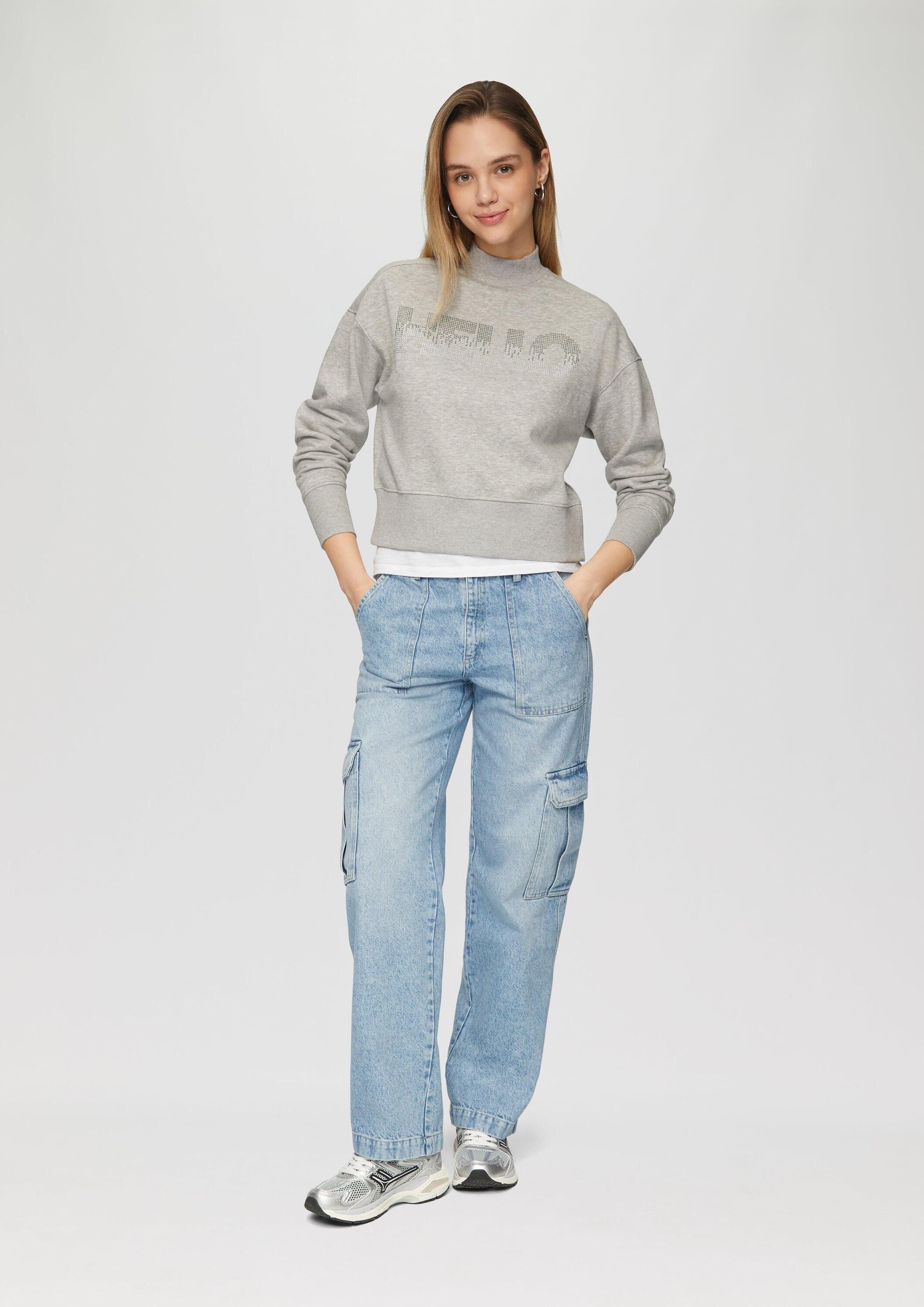 QS Weite Jeans Jeans-Hose CATIE Jeans Catie / Relaxed Fit / Mid Rise / Wide Leg