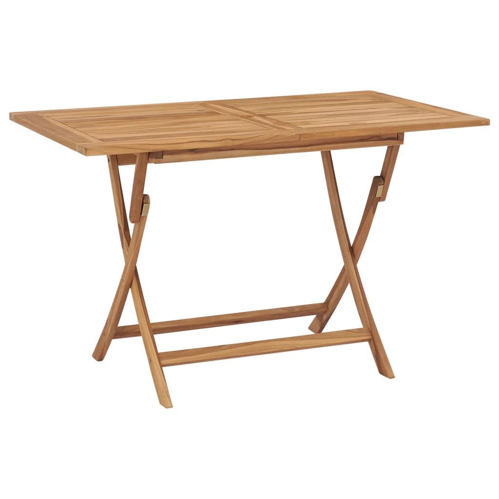 vidaXL Gartentisch, Klappbarer Outdoor Tisch 120x70x75 günstig online kaufen