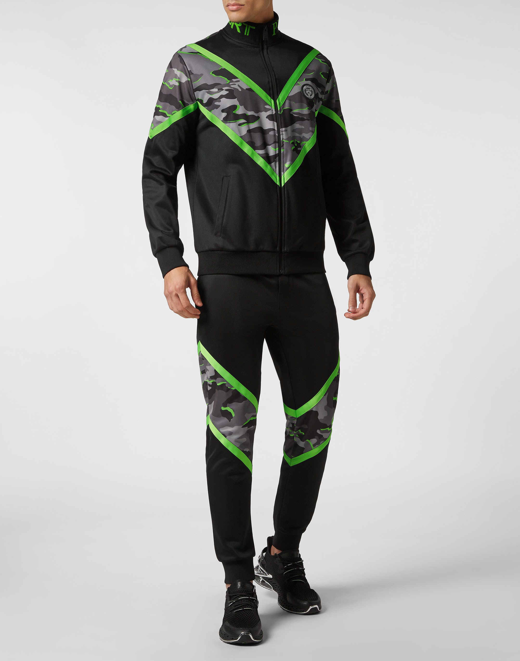 PLEIN SPORT Sportanzug Camouflage