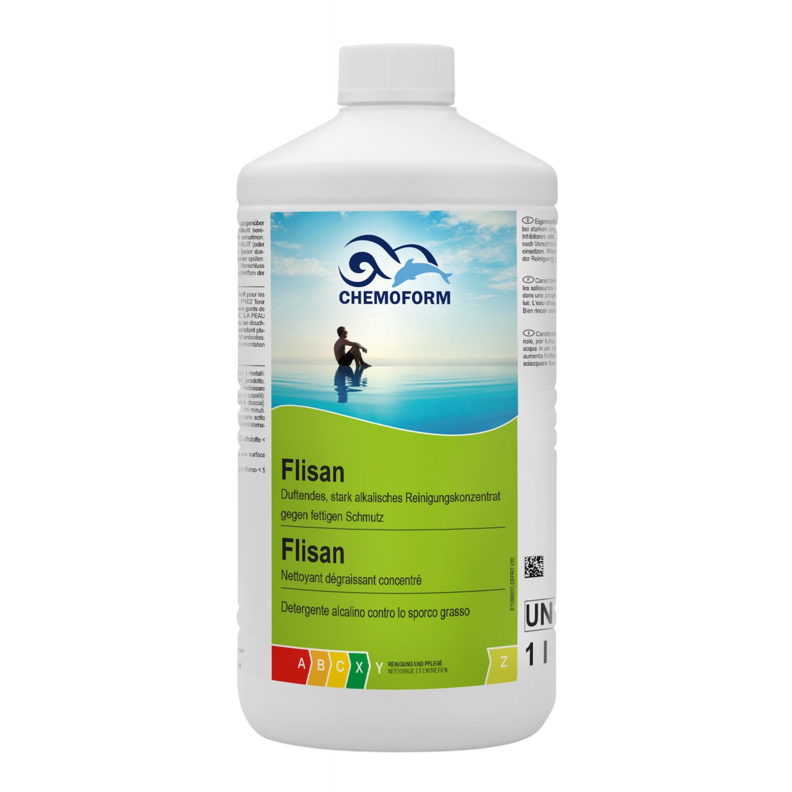 Chemoform Poolpflege Chemoform Filsan 1 l Randreiniger zur Entfernung von Verschmutzungen