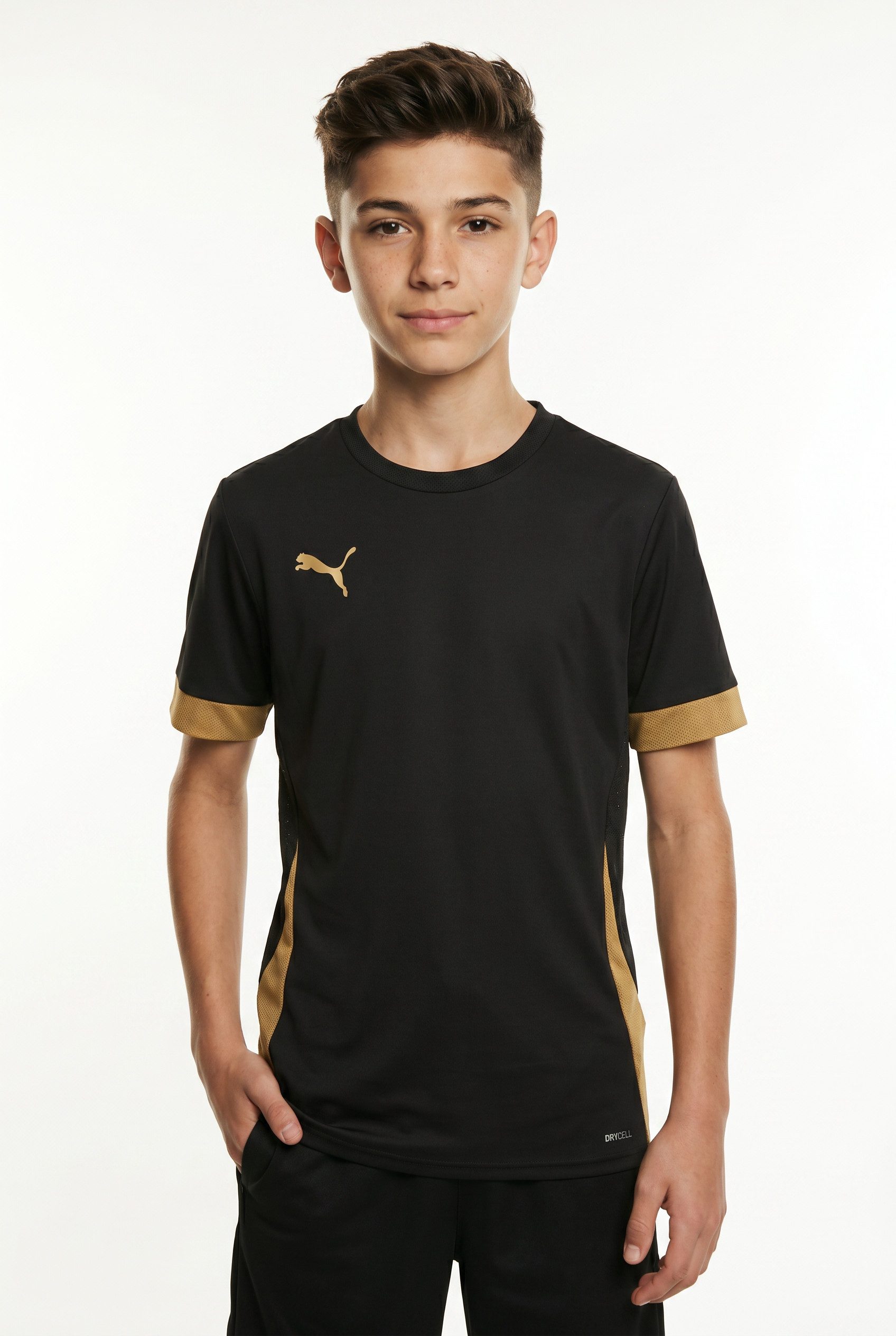 PUMA Fußballtrikot TEAMGOAL MATCHDAY JERSEY JR für Jugendliche, Fußball, Kurzarm, sportlicher Stil, aus Polyester
