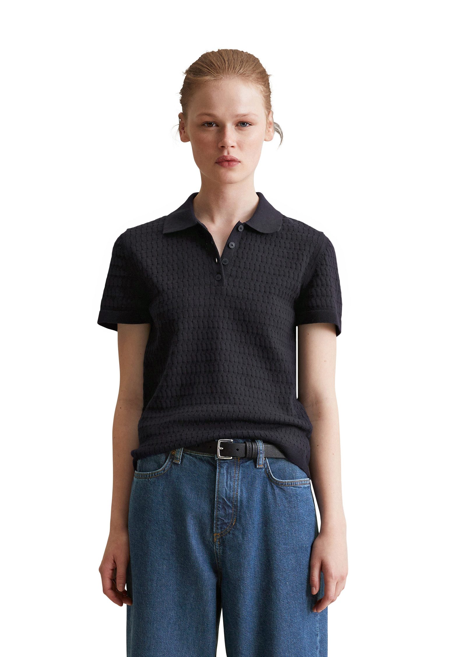 Marc O'Polo DENIM Strickpullover aus softem Baumwollgarn