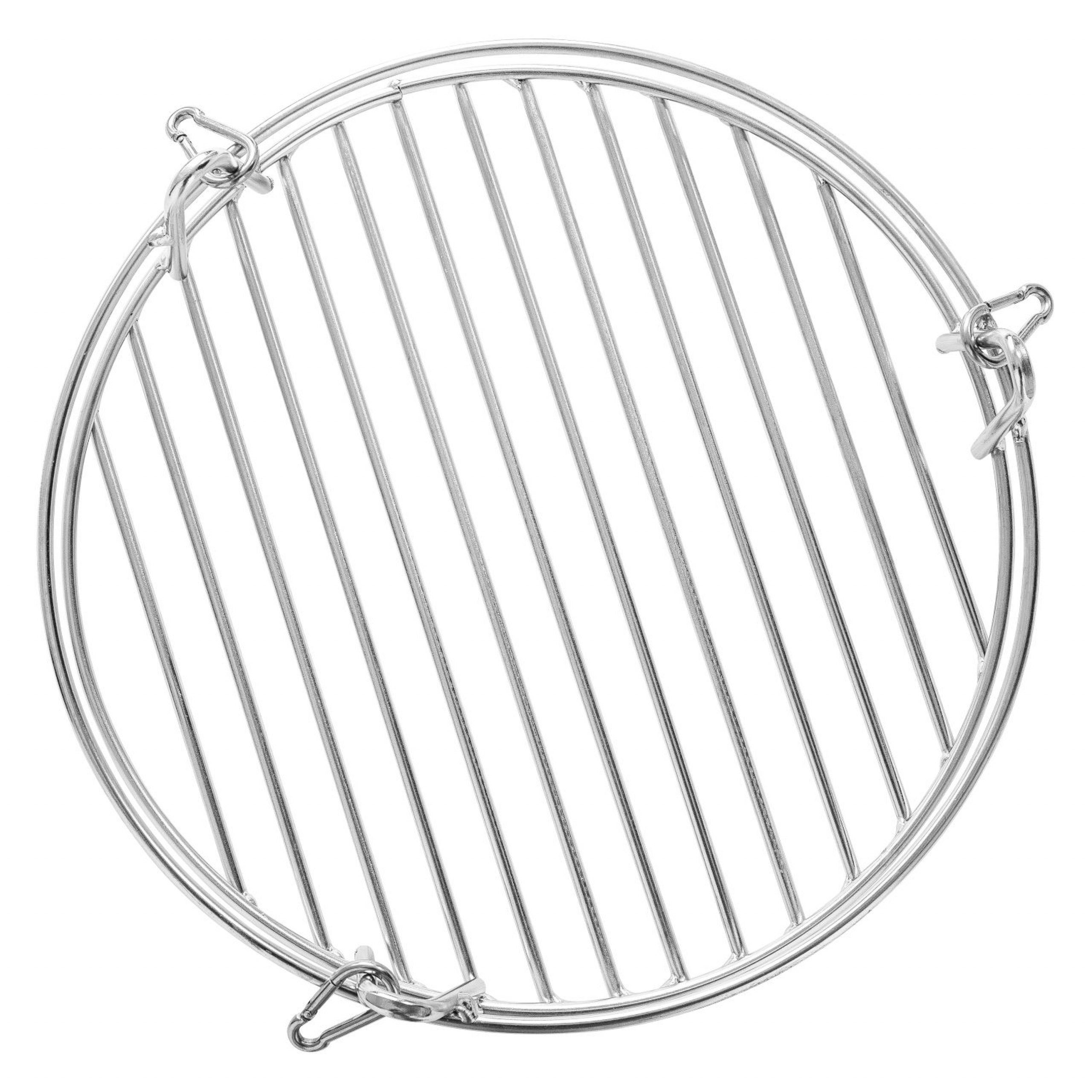 Schneider Grillgeräte GmbH & Co.KG Feuerstelle Schneider Warmhalterost Edelstahl Ø 30 cm für Grillrost 50-60 cm