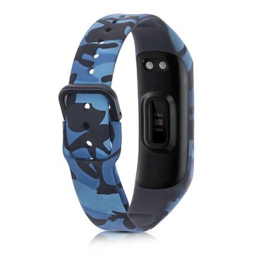 kwmobile Uhrenarmband Armband für Samsung Galaxy Fit 2, 2x Fitnesstracker Sportarmband aus TPU und Silikon