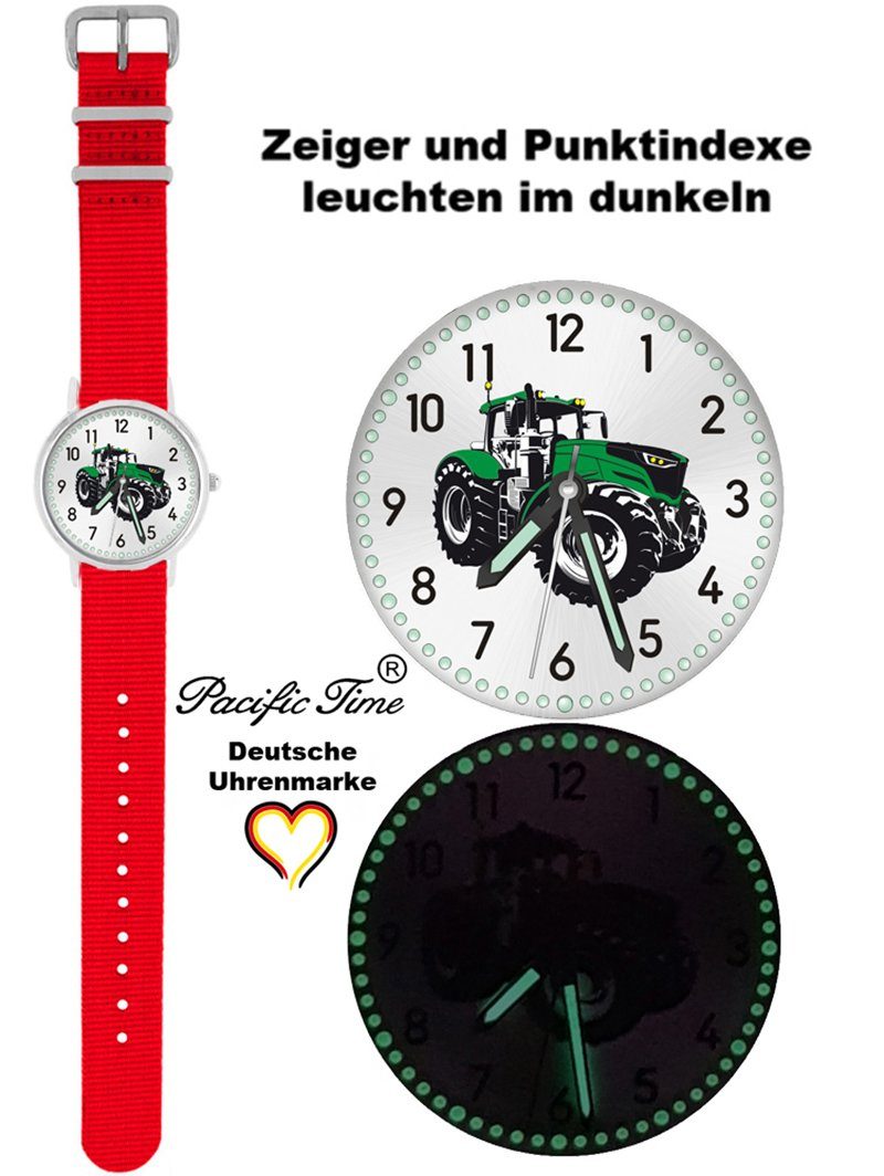 Mix - rot grün Wechselarmband, Gratis Match Pacific Quarzuhr und Armbanduhr Traktor Versand Time Design Kinder