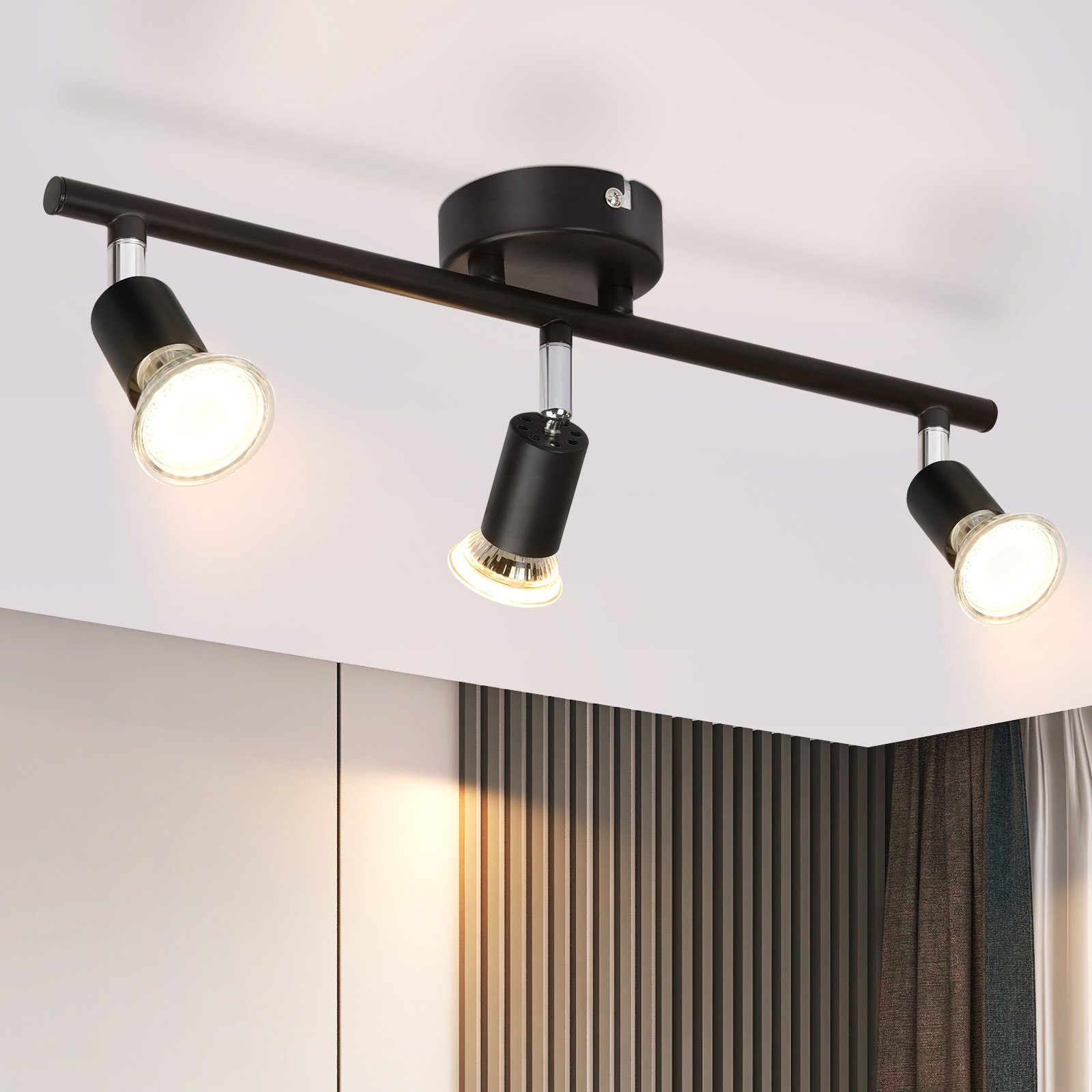 ZMH Deckenleuchte 3 Flammig-Deckenspot Deckenlampe Modern günstig online kaufen