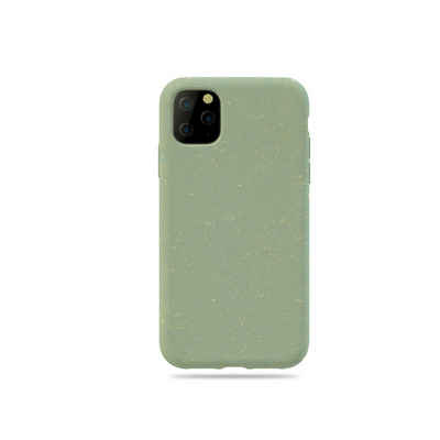 KMP Creative Lifesytle Product Handyhülle Biologisch-abbaubare Schutzhülle für iPhone 11 Mint-Green 6,1 Zoll